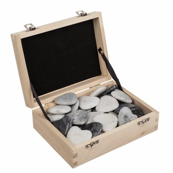 PR&Iacute;RODN&Eacute; KAMENE V TVARE SRDCA - WORRY STONES (36 ks)