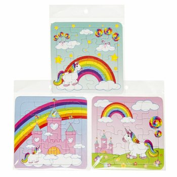 MIX Puzzle Jednorožec - 14 x 14 cm (50 ks)