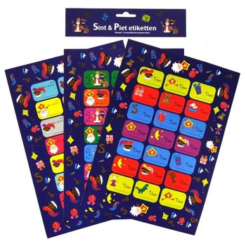 3 ARCHY - DARČEKOV&Eacute; &Scaron;T&Iacute;TKY SINTERKLAAS (12 ks)