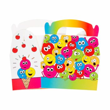 DARČEKOV&Aacute; KRABIČKA SMILEY 12x12.5x6 Cm (12 ks)