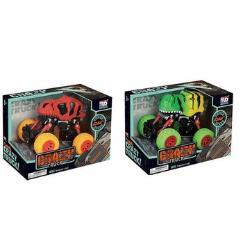 Veľk&eacute; naťahovacie dinosaurie monster trucky - Darčekov&yacute; box (2 ks)