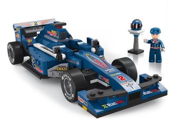 Sluban Pretek&aacute;rske Auto F1 Modr&eacute; M38-B0353 (1 ks)