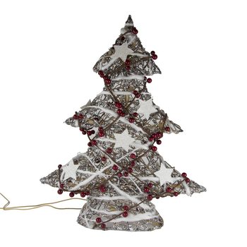 Veľk&yacute; Svietiaci Dekoračn&yacute; Vianočn&yacute; Stromček 50 cm (1 ks)