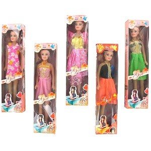 BÁBIKA BEAUTY GIRL - MODEL 3 (6 ks)