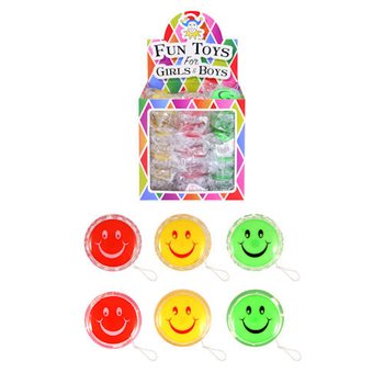 Veselé Smiley Jo-jo v Displayi (36 ks)