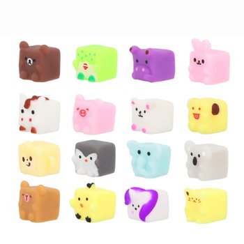 Squishy Cube Animals do tomboly - v displeji (96 ks)