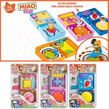 44CATS MIAO CITY NA BLISTRI - 18x4x28 CM - MIX DRUHOV (40 ks)