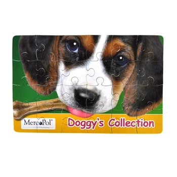 SUPER LACN&Eacute; ROZTOMIL&Eacute; PUZZLE SO PSAMI 20 x 13 CM (50 ks)
