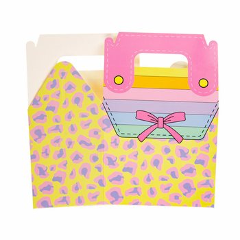 Menubox / Krabička na darčeky Dievčensk&aacute; kabelka (12 kusov)