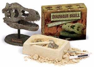Vykop&aacute;vacia sada Dinosauria lebka (12 ks)