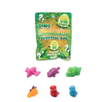 Prekvapenie v vrec&uacute;&scaron;ku - SQUISHY DINOSAURY (24 ks)