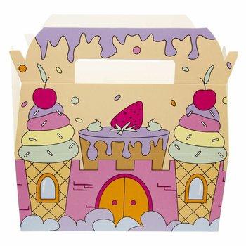 Detsk&yacute; Jed&aacute;lny Box Ľadov&yacute; Z&aacute;mok - 22,5 x 12 x 9,5 cm (24 ks)