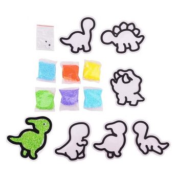 DINO N&Aacute;LEPKY - PENOV&Aacute; SADA FOAM PUTTY - VYTVOR SI VLASTN&Eacute; DINO N&Aacute;LEPKY (24 ks)