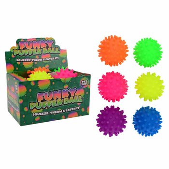 Funny Puffer Spike Ball Displej (12 ks)