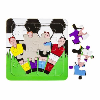 MIX FUTBALOV&Eacute; PUZZLE - 14 x 14 cm (50 kusov)