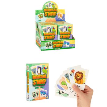 KARTICK&Aacute; HRA ANIMAL SNAP - ZVIERATKOV&Eacute; KARTY 36 KS - V DISPLAYI (12 ks)