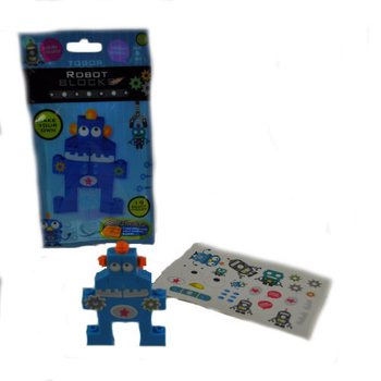 STAVEBNICA BRICKS - ROBOT BLOCKS (36 ks)