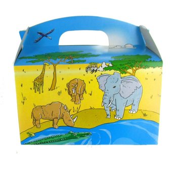 Detsk&yacute; menu box - SAFARI (50 ks)