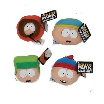 PLY&Scaron;OV&Eacute; MAGNETY SOUTH PARK, 7CM, V DISPLEJI (12 ks)