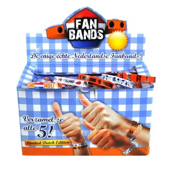 ***SUPER LACN&Eacute;*** FAN BANDS / HOLANDSK&Eacute; N&Aacute;RAMKY V DISPLAYI (160 ks)