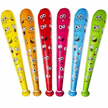 Veľká nafukovacia palica Smiley - 85cm