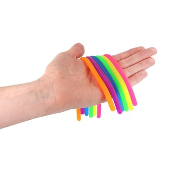 Pružn&eacute; &Scaron;pag&aacute;ty Stretchy Strings - Mix Farieb - V Display Boxe (144 ks)