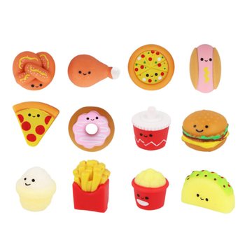 SQUISHY FAST FOOD FIG&Uacute;RKY DO TOMBOLY - V DISPLEJI (60 ks)