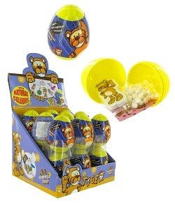 Tiger Vajce s Prekvapením a Cukríkmi (18 ks)