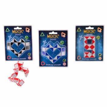 MAGIC SNAKE - 3D Had&iacute; Hlavolam na Karte (24 ks)