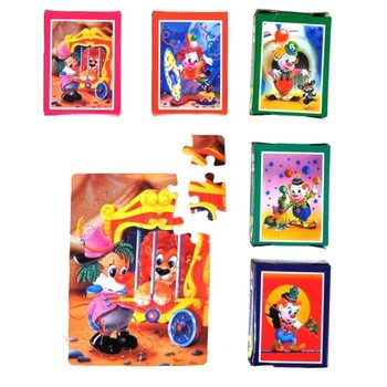 Mil&eacute; Cirkusov&eacute; Puzzle v Displeji (36 ks)