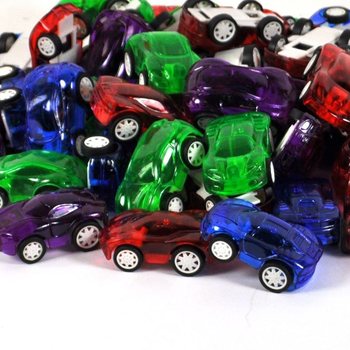Mini auto na zotrvačník 5 cm (25 ks)