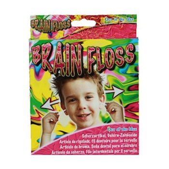 Brain Floss / Zubná niť na mozog Žartovný predmet (24 ks)