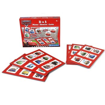 HRA 3 V 1 DISNEY PIXAR AUT&Aacute; (CARS) - MEMO - DOMINO - LOTO