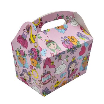 BOX NA DETSKÉ MENU PRINCEZNÁ - Rozm. 18.5x12x19 CM - FOODBOX - KIDSBOX (24ks)