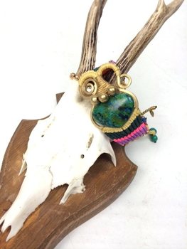 HANDMADE ORIGINALS Náramok GREENSTONE Žltý (1 ks)