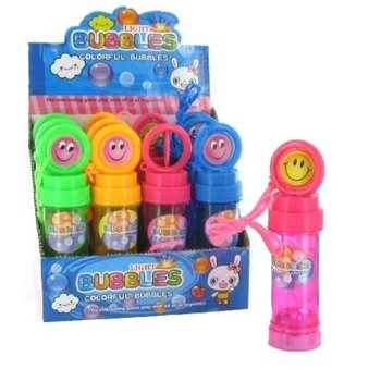 Svietiaci Bublifuk Smiley (12 ks)