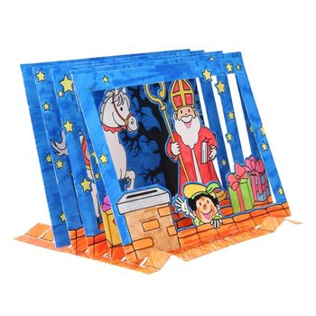 Sinterklaas / Mikul&aacute;&scaron;ske 3D Tvoriv&eacute; Okienko (12 ks)