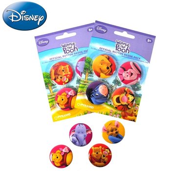 4-dielna sada odznakov Disney Macko P&uacute; (24 ks)