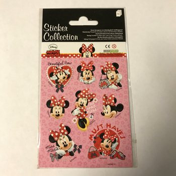 Nálepky Disney Minnie Mouse - 16 x 9 cm (10 sád)