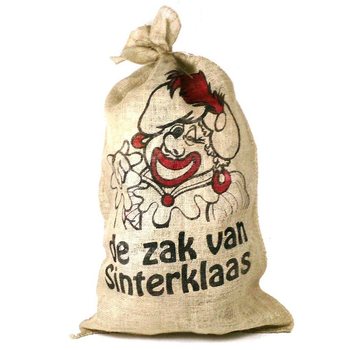 Jutov&eacute; vrece pre Mikul&aacute;&scaron;a a Santa Clausa