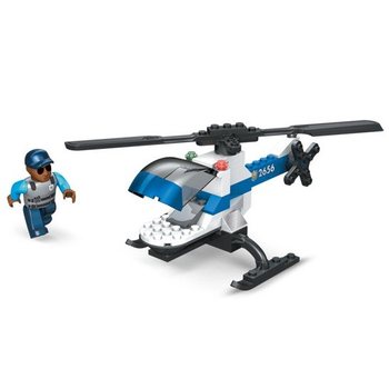 MEGA BLOKS - 2413 POLICE FORCE CHOPPER Policajn&yacute; vrtuľn&iacute;k (2 ks)