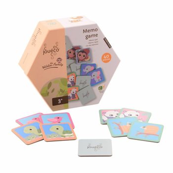 JOUECO - PEXESO RODINA THE WILDIES - Od 24 mesiacov (1 ks)