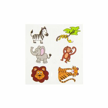 FUN TATTOOS &ndash; DŽUNGLOV&Eacute; ZVIERATK&Aacute; (96 ks)