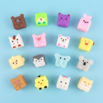 Squishy Cube Animals do tomboly - v displeji (96 ks)