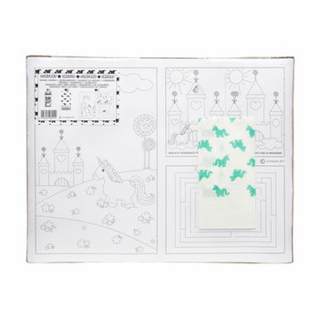KOMPLETN&Yacute; HORECA BOX JEDNOROŽŰEC - 48x S&uacute;prav pasteliek + 100x Omaľov&aacute;nok + 100x Serv&iacute;tok (248 ks)