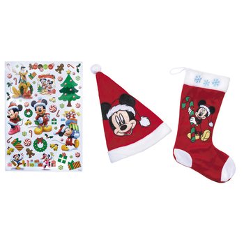 MICKEY MOUSE KOMPLETN&Yacute; VIANOČN&Yacute; SET (6 ks)