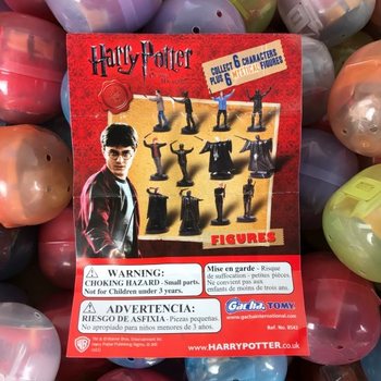VAJ&Iacute;ČKA S PREKVAPEN&Iacute;M - MIX FIG&Uacute;ROK HARRY POTTER V KAPSUL&Aacute;CH (100 ks)