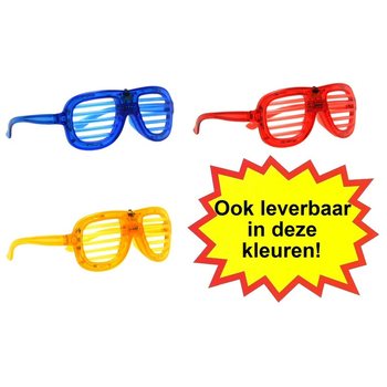 SVIETIACE OKULIARE SHUTTER SHADES S LED OSVETLEN&Iacute;M - FARBA: ZELEN&Aacute; (12 ks)