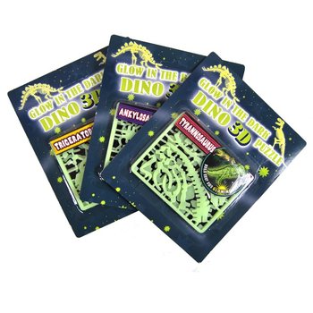 Svietiace v tme 3D dino puzzle (24 ks)