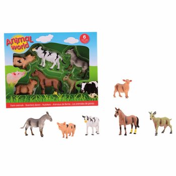 ANIMAL WORLD - HERN&Aacute; SADA S 6 KS FIG&Uacute;ROK ZVIERAT Z FARMY (1ks)